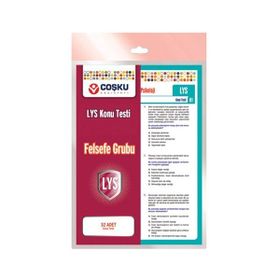 LYS Felsefe Grubu Konu Testi Coşku Yayınları