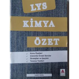 LYS KIMYA ÖZET - İLKER YÜCEL