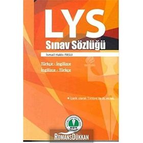 LYS Sınav Sözlüğü - İsmail Hakkı Paslı
