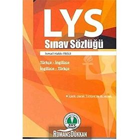 LYS Sınav Sözlüğü - İsmail Hakkı Paslı