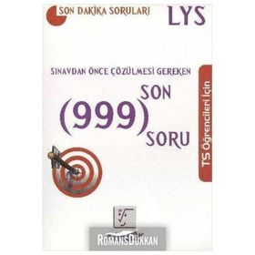 LYS SINAVDAN ÖNCE ÇÖZÜLMESI GEREKEN SON 999 SORU - KOMISYON