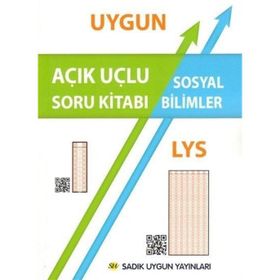 LYS Sosyal Bilimler Açık Uçlu Soru Kitabı - Sadık Uygun