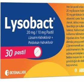 Lysobact 30 Pastil