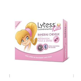 Lytess Kids Bandeau Cheveux Prevention Poux Lentes Anti-Bit Bandanası