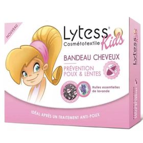 Lytess Kids Bandeau Cheveux Prevention Poux Lentes Anti-Bit Bandanası