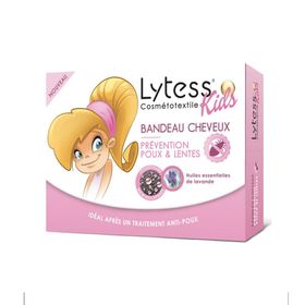 Lytess Kids Bandeau Cheveux Prevention Poux Lentes Anti-Bit Bandanası