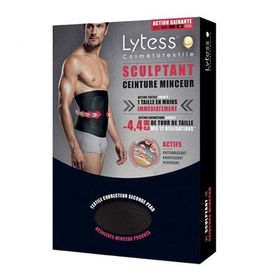 Lytess Men Sculpt-Slim Slimming Belt Black Noir İnceltici ve Sıkılaştırıcı Etkili Erkek Korse L-XL