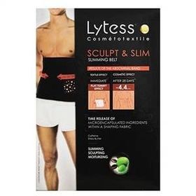 Lytess Men Sculpt-Slim Slimming Belt Black Noir İnceltici ve Sıkılaştırıcı Etkili Erkek Korse L-XL