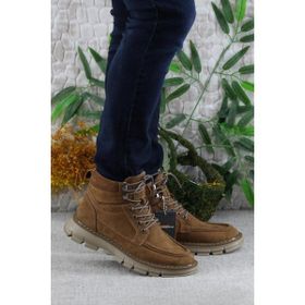 M.P 242 1854 Nubuk Taba Hakiki Deri Erkek Bot