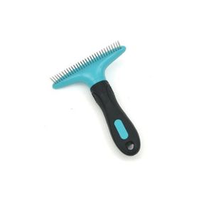M-Pets 12x15 cm Mavi-Siyah Köpekler İçin Tırmık Tarağı