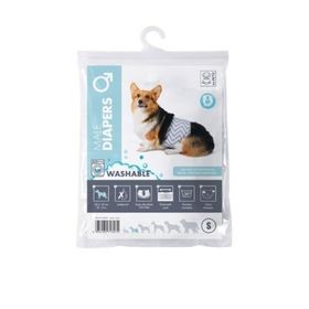M-Pets 25,4-33 cm S Erkek Köpekler İçin Yıkanabilir Külot Bez