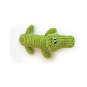 M-Pets 32x17x9 cm Yeşil Timsah Şekilli Peluş Sesli Köpek Oyuncağı