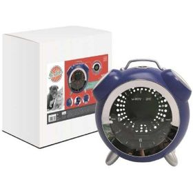 M-Pets 40x44x26 cm Blue Sixties Clock Taşıma Çantası