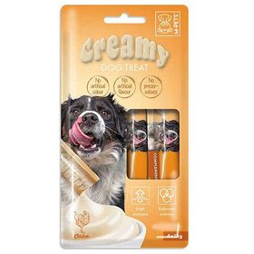 M-Pets 4x15 gr Creamy Chicken Tavuk Etli Ek Besin ve Köpek Ödülü