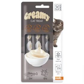 M-Pets 4x15 gr Morina Balıklı ve Biftekli Sıvı Kedi Ödülü