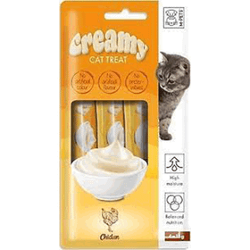 M-Pets 4x15 gr Tavuklu Sıvı Kedi Ödülü