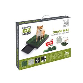 M-Pets 58x46 cm Grass Mat Çimli Çekmeçeli Köpek Tuvaleti