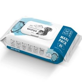 M-Pets 60101999 80'li Avocado Kokulu Kedi Köpek Islak Mendili