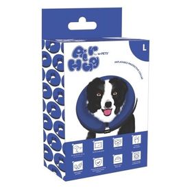 M-Pets Air Hug 33-42 cm L Şişirilebilir Koruyucu Yakalık