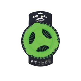 M-Pets Air Tekerlek Suda Yüzen 22x3.4 cm Yeşil Köpek Oyuncağı