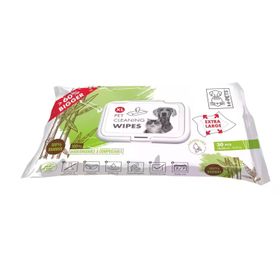 M-Pets Bamboo Kedi ve Köpek XL 30'lu Temizleme Mendili