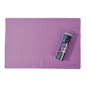 M-Pets Bathtime 64x43 cm Mor Hızlı Kuruyan Kedi ve Köpek Havlusu