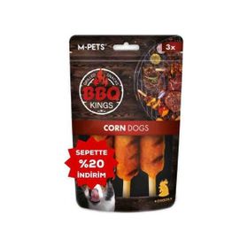 M-Pets BBQ Kings Corn Tavuklu 90 gr Köpek Ödül Maması