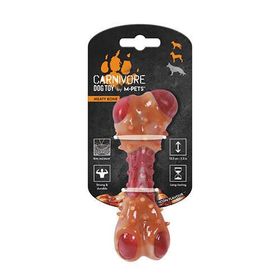M-Pets Carnivore Bone Pastırma Aromalı Kemik M 13.5x5.7x4.9 cm Köpek Oyuncağı