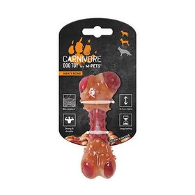 M-Pets Carnivore Bone Pastırma Aromalı S 11.7x4.7x4 cm Köpek Kemik Oyuncağı