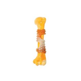 M-Pets Carnivore Ring Bone Pastırma Aromalı 17.8x4.9x4 cm Sarı Kemik Köpek Oyuncağı