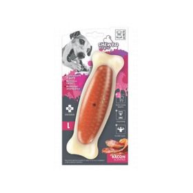 M-Pets Chewbo Bone Dental Et Aromalı L 20x5x4 cm Köpek Oyuncağı