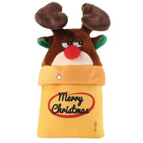 M-Pets Christmas Dog Toy Donner Socks Köpek Oyuncağı