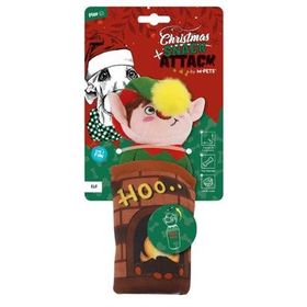 M-Pets Christmas Dog Toy Elf Socks Köpek Oyuncağı