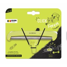M-Pets Click And Groom 14.2x7x7.1 cm L Kedi ve Köpekler İçin Furminatör Tarak Yedek Başlık