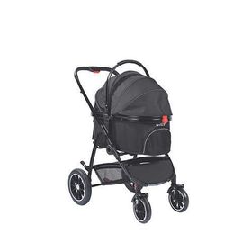 M-Pets Conquest Pet Stroller 71x57.5x101 cm Siyah Kedi ve Köpek Taşıma Arabası