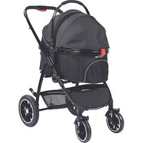 M-Pets Conquest Pet Stroller 71x57.5x101 cm Siyah Kedi ve Köpek Taşıma Arabası
