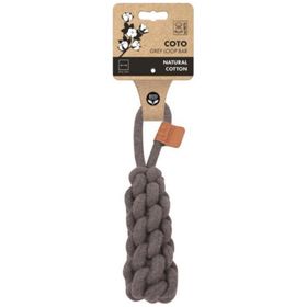 M-Pets Coto Grey Loop Bar 22.00 cm Örgü Köpekler İçin Oyuncak