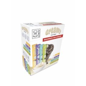 M-Pets Creamy 4 Lezzet Karışık Krema 48x15 gr Kedi Ödül Maması
