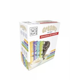 M-Pets Creamy 4 Lezzet Karışık Krema 48x15 gr Kedi Ödül Maması