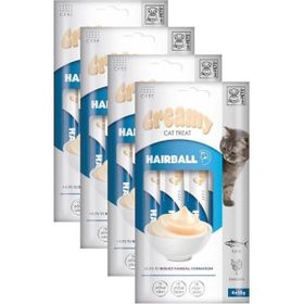M-Pets Creamy Hairball 4x15 GR Kedi Ödülü