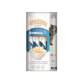 M-Pets Creamy Hairball Tavuklu ve Tuna Balıklı 4x15 gr Kedi Ödülü