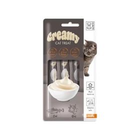 M-Pets Creamy Morina Balıklı ve Sığır Etli Sıvı 15 gr Kedi Ödülü