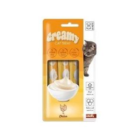 M-Pets Creamy Tavuklu Sıvı 4x15 GR Kedi Ödülü