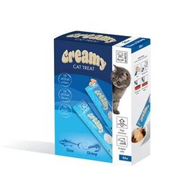 M-Pets Creamy Ton Balıklı Karidesli 25x15 gr Kedi Ödülü