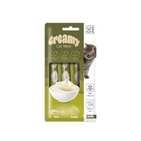M-Pets Creamy Ton Balıklı ve Deniz Taraklı Sıvı 15 gr Köpek Ödülü