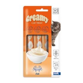 M-Pets Creamy Treats Yengeç Etli 4'lü Kedi Ödül Maması