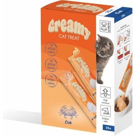 M-Pets Creamy Yengeçli 25x15 GR Kedi Ödülü