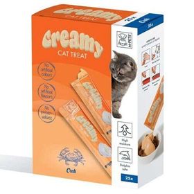 M-Pets Creamy Yengeçli 25x15 GR Kedi Ödülü