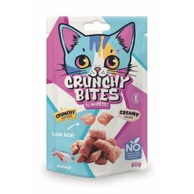 M-Pets Crunchy Bites Deniz Mahsüllü 60 gr Kedi Ödül Maması