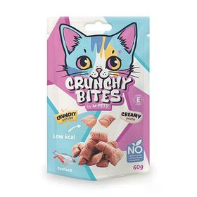 M-Pets Crunchy Bites Deniz Mahsüllü 60 gr Kedi Ödül Maması